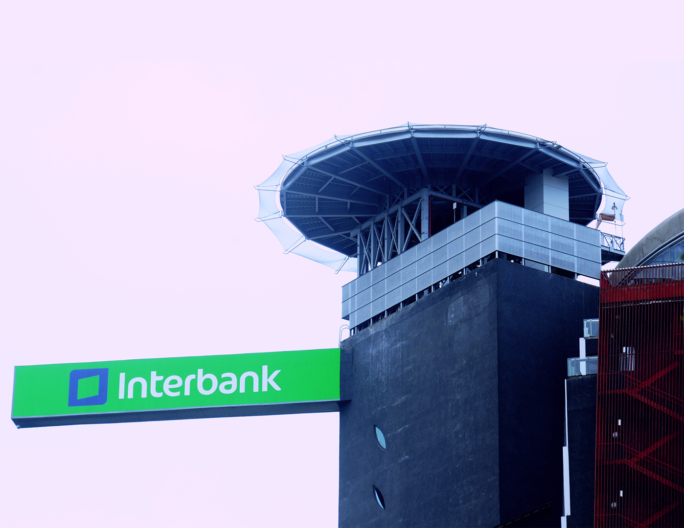 Detalle Torre interbank en Lima Perú