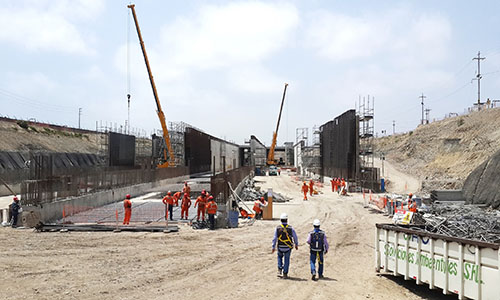 Proyecto Túnel Gambeta en el Callao, Perú